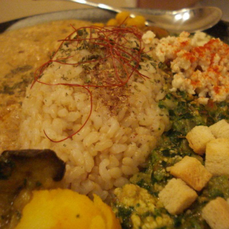 あいがけカレー(ハッピー スプーン)