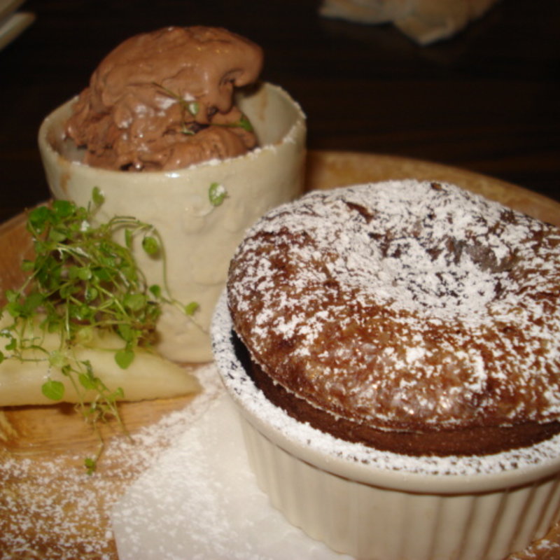 ガトーショコラ(文世食堂)