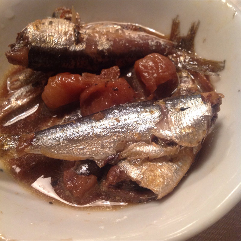 いわしの梅煮(自宅)