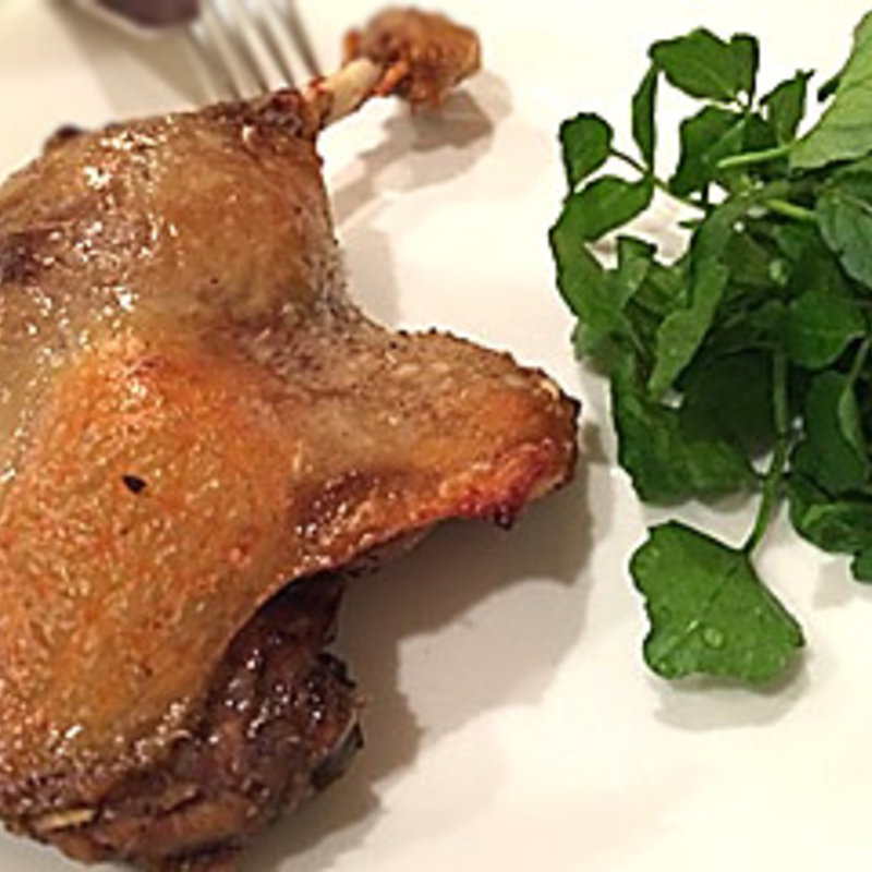 鴨のコンフィ(わいん厨房たるたる)