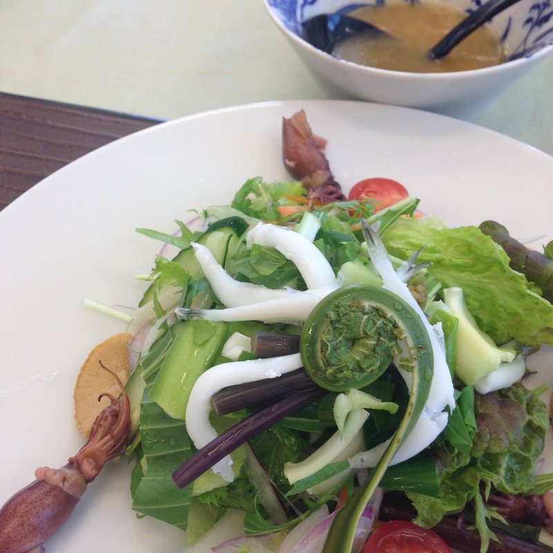 サラダ:春野菜サラダ(宇豆基野 本店 )