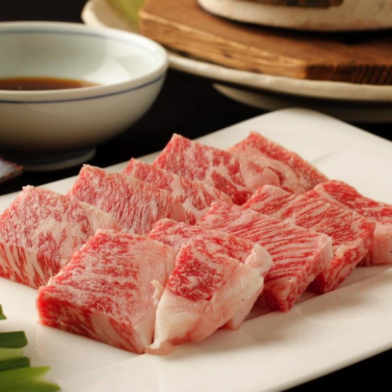 サーロインの溶岩焼き(博多味問屋 いちにち一膳 赤坂店)