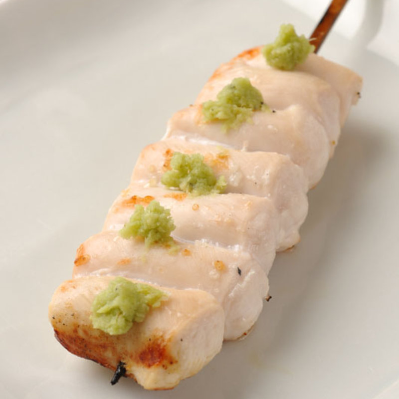 軍鶏生わさび焼(一羽　軍鶏・鶏料理)