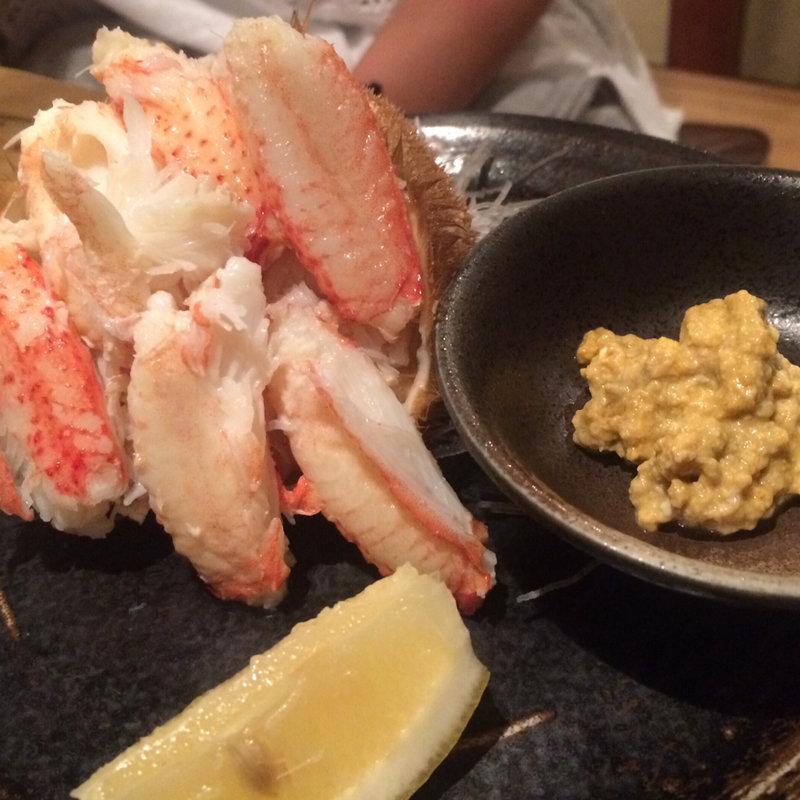 茹であげ毛蟹 1パイ(こけら)