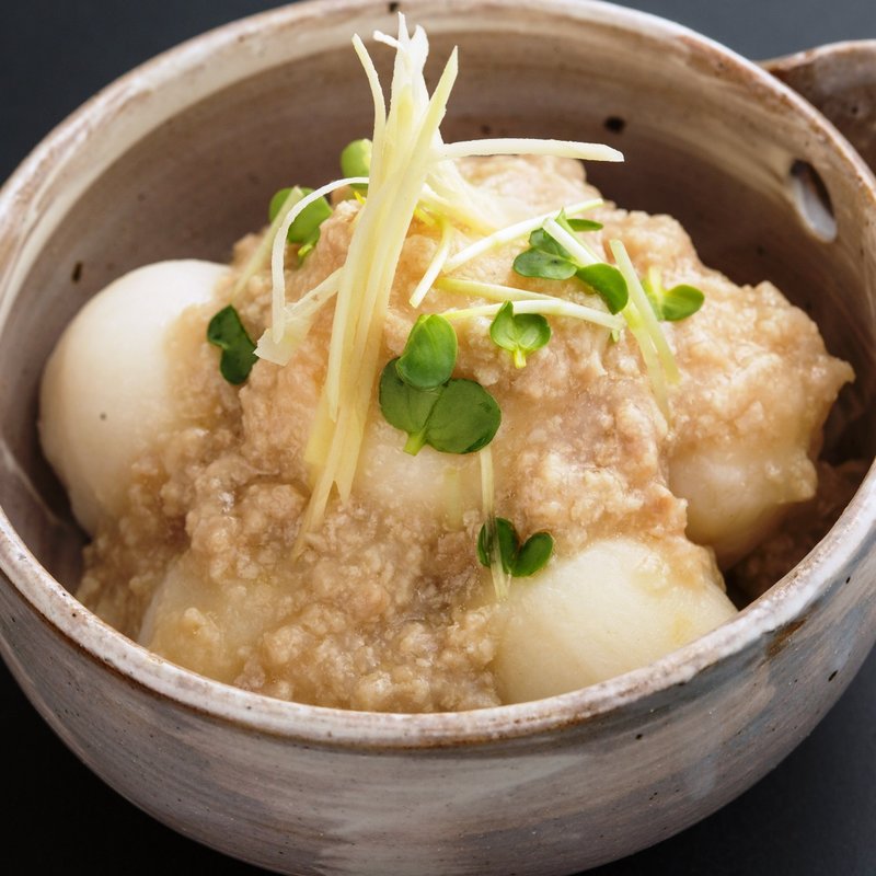里芋の鶏そぼろあんかけ(こがね屋 千葉駅前店 （koganeya）)
