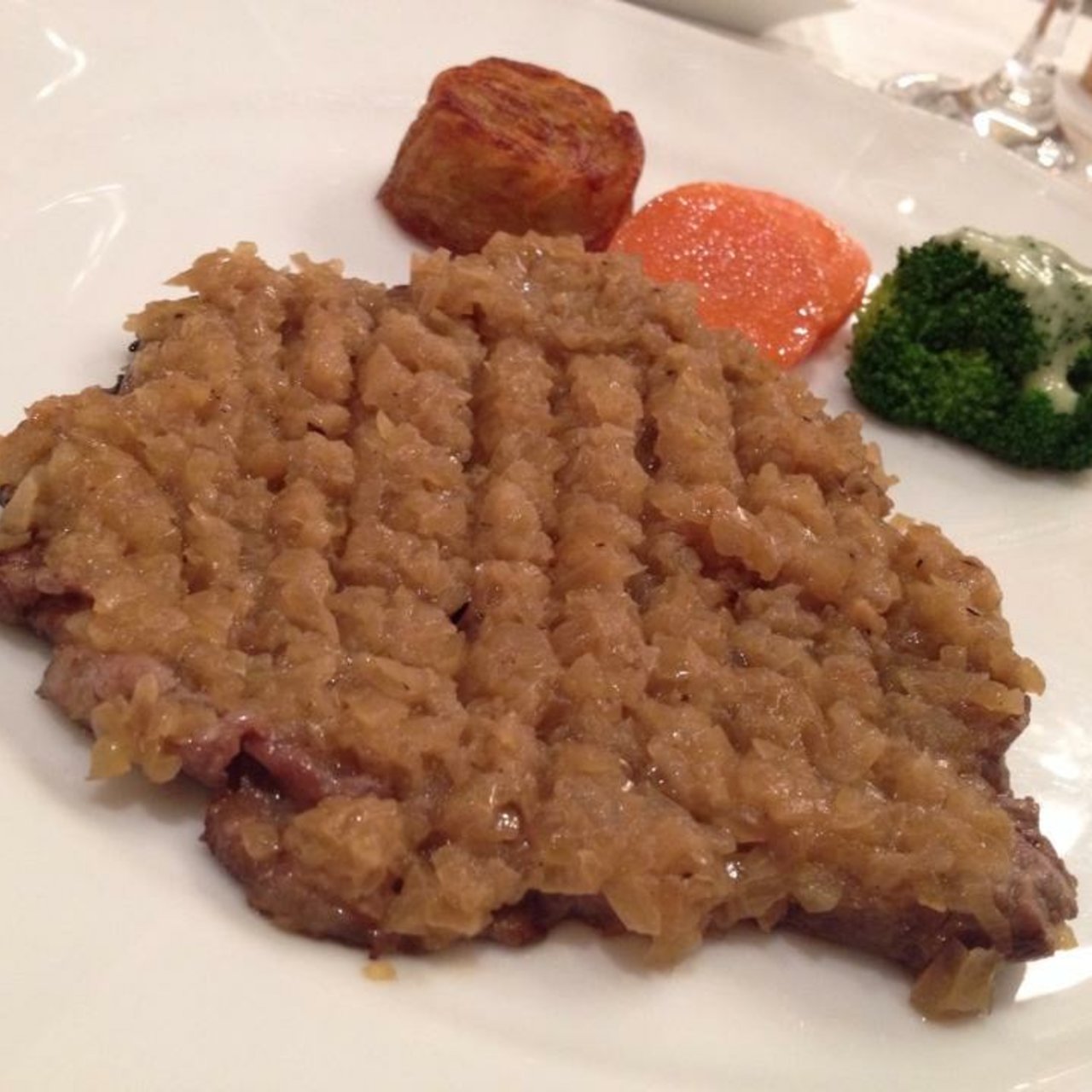 帝國ホテル□GRILL ROOM□メニュー□シャリアピンステーキ