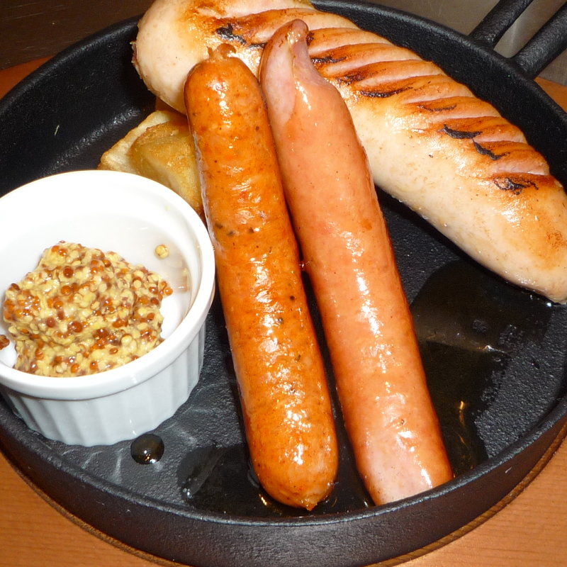 ソーセージの盛合せ(グリル満天星 麻布十番 本店 （グリルマンテンボシ アザブジュウバン）)