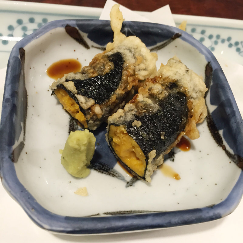 うに海苔巻き(つな八)