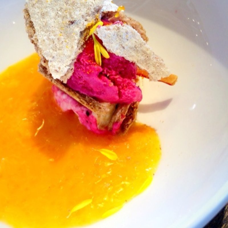 ベイクドチーズ/ビーツのアイスクリーム/”愛媛”はるみオレンジ(MARKT )