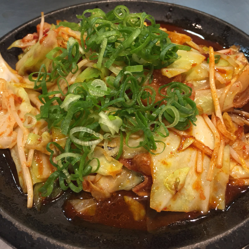 大トロチャンジャホルモン(広島焼き うさぎ)