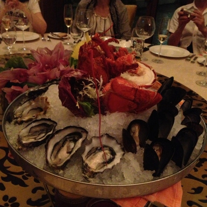 シーフードオードブル(ポルトフィーノ（ザ ベネチアン マカオ リゾートホテル）)