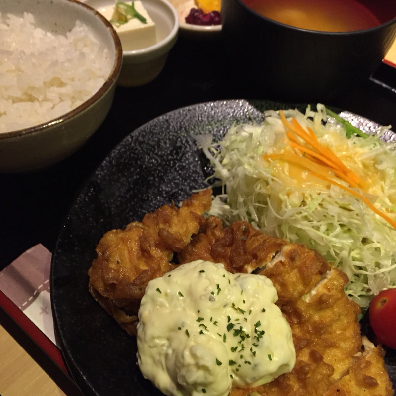 チキン南蛮定食(ゆず家 四条烏丸店 )