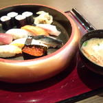 寿司ランチ(佐島水産 みなとみらいグランドセントラルテラス店)