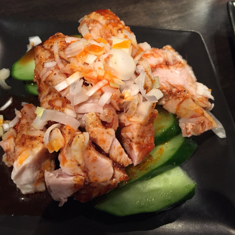 よだれ鶏 ～花椒ソース～(創作ＤＩＮＩＮＧ　ＫＩ-ＲＡ （ソウサクダイニング キラ）)