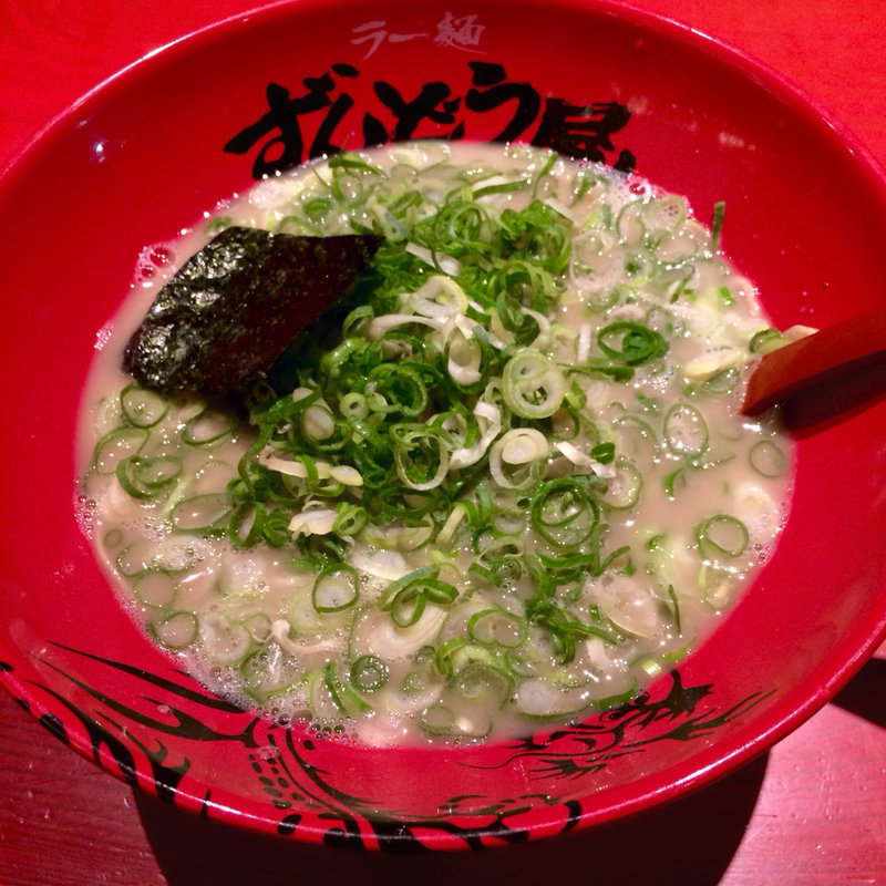 ねぎらーめん(ずんどう屋 倉敷神田店)