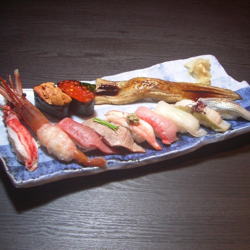 本日の握り寿司(鮨ダイニング　一沁)