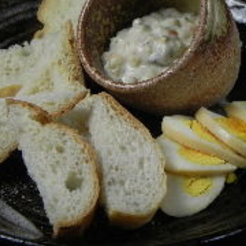 薫製卵のポテトサラダ(炭火炙り焼と地酒　いぶしぎん 千葉店 )