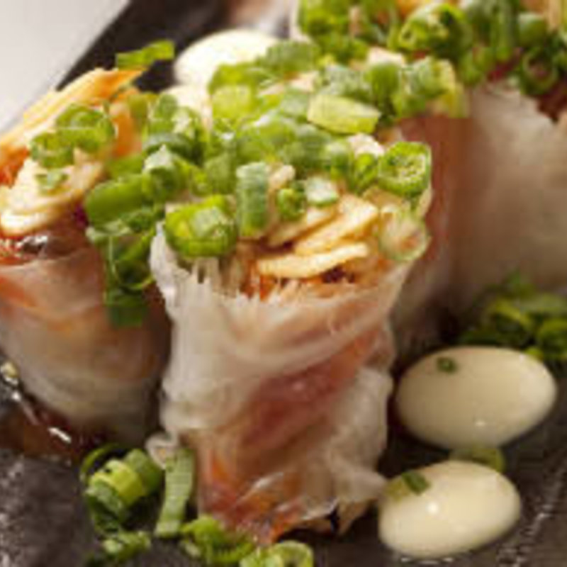 鮪とアボカドのカルパッチョ(炭火炙り焼と地酒　いぶしぎん 千葉店 )