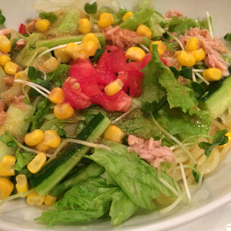 冷製パスタ(アラワイヨット クラブカフェ （Ala'wai Yacht Club Cafe）)