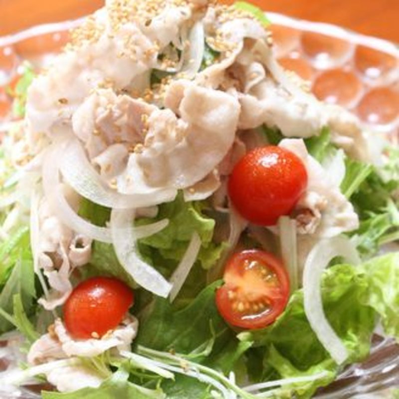 豚しゃぶサラダ(バー B24 千葉中央)