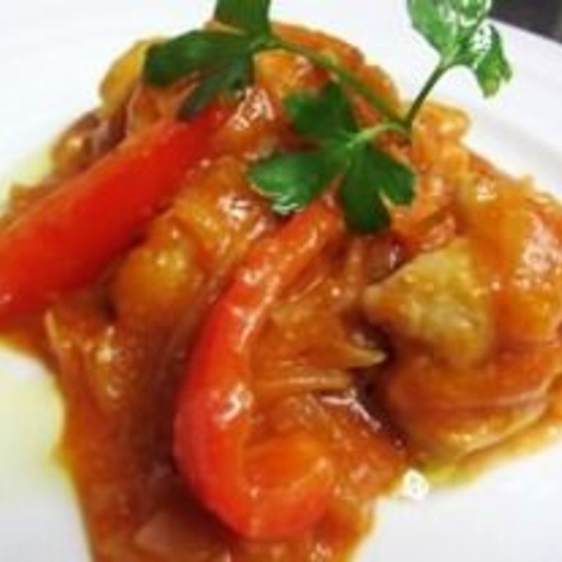 若鶏のトマト煮込み(バー B24 千葉中央)