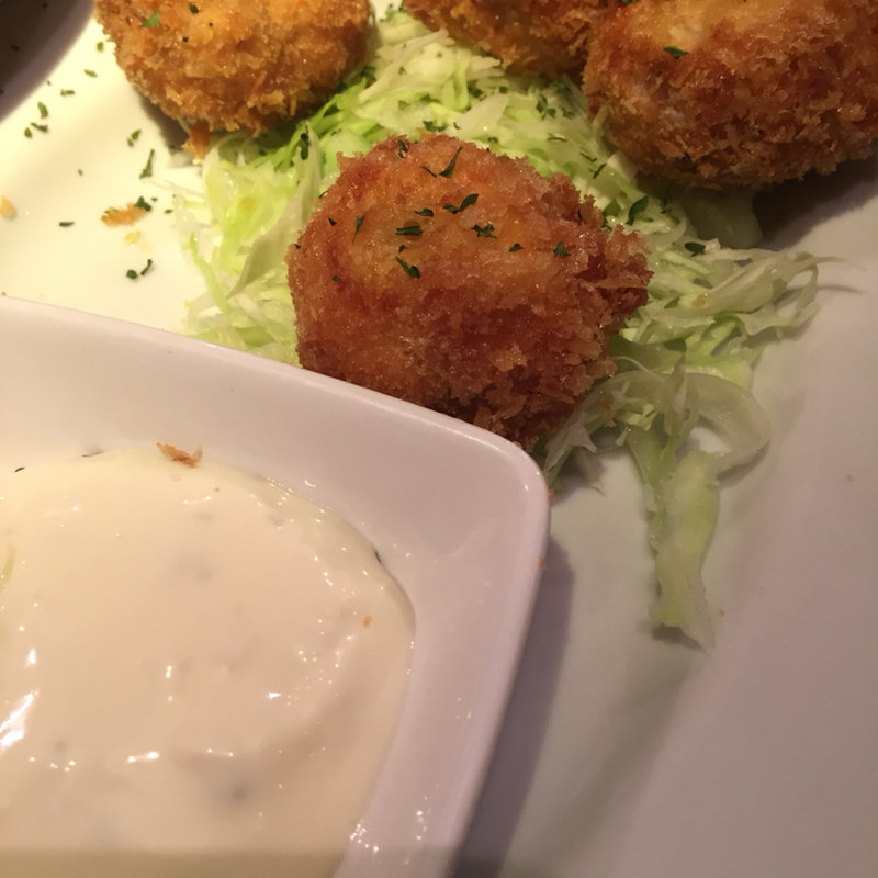 マッシュルームのフリット(蒲田バル肉寿司)