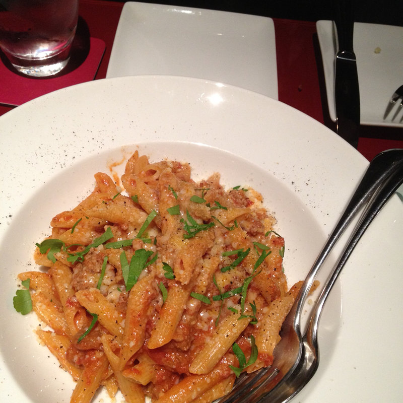 ペンネアラビアータ(アルベンテ)