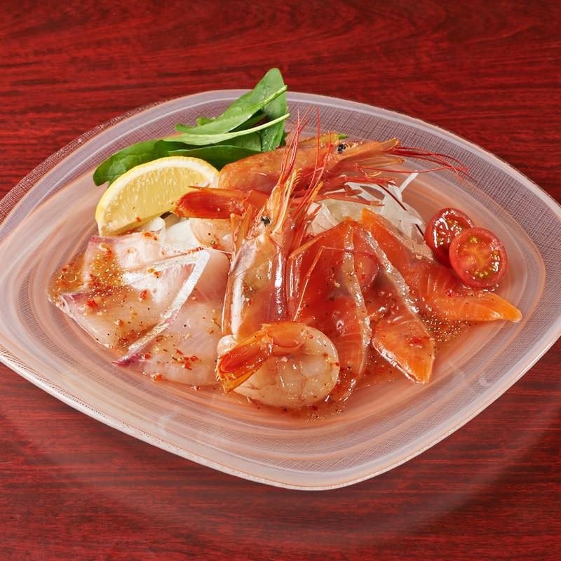 3種鮮魚のカルパッチョ(千葉っ子ダイニング ペコリ)