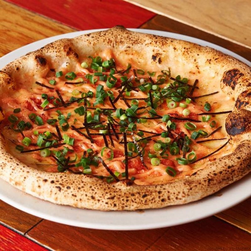 明太マヨピザ(千葉っ子ダイニング ペコリ)