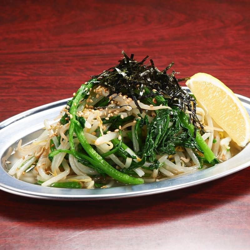 もやしとクレソンのナムル(千葉っ子ダイニング ペコリ)