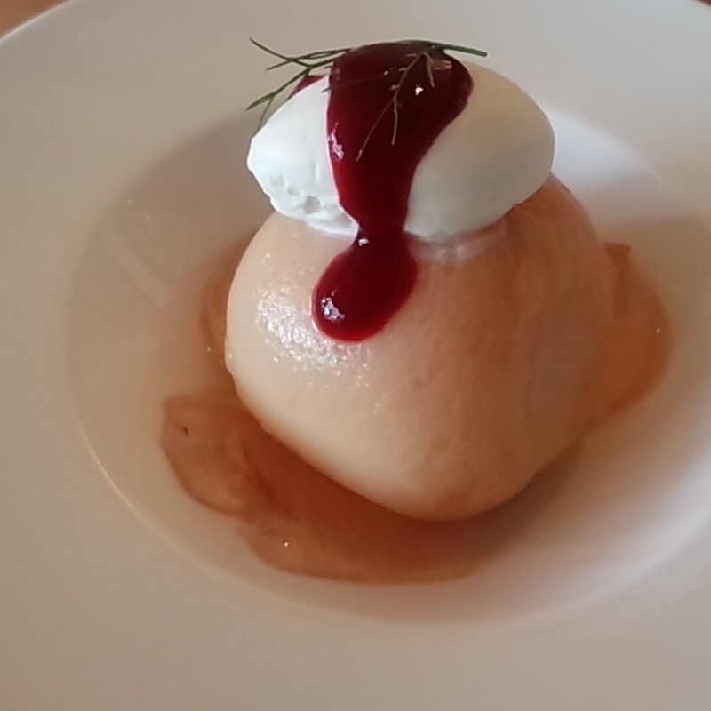 桃のコンポート(ボスケット （Ｂｏｓｃｈｅｔｔｏ）)