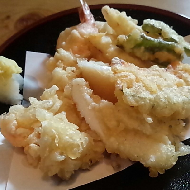 天ぷら盛り合わせ(あつはら )