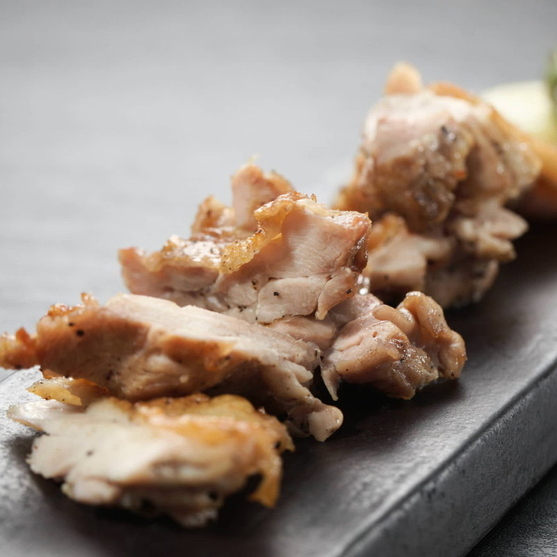 錦爽鶏の天然塩焼(音波 （おとは）)