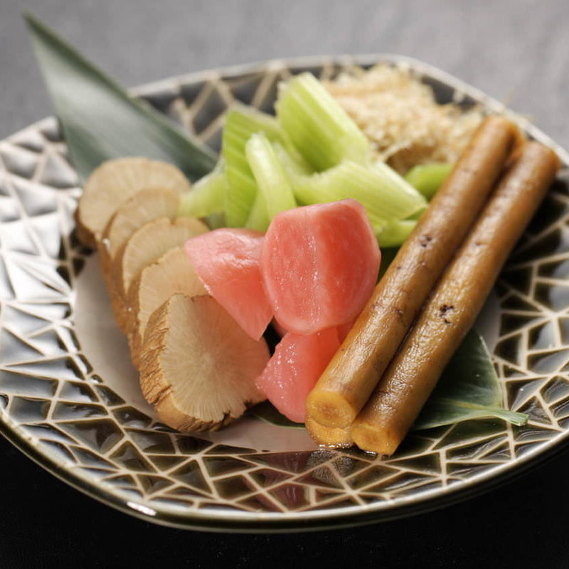 漬物盛り合わせ(音波 （おとは）)