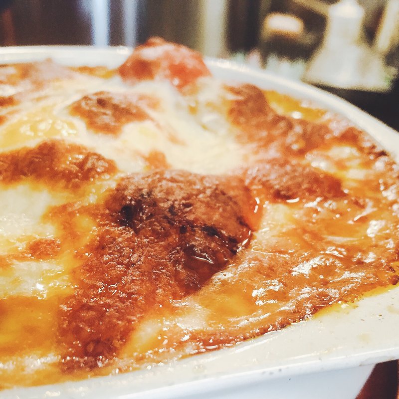 焼きエッグチキンカレー