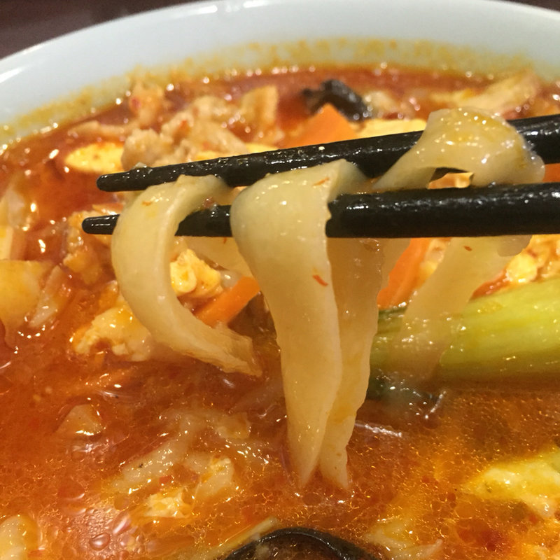 秘伝辛口関東刀削麺(中華レストラン太郎)