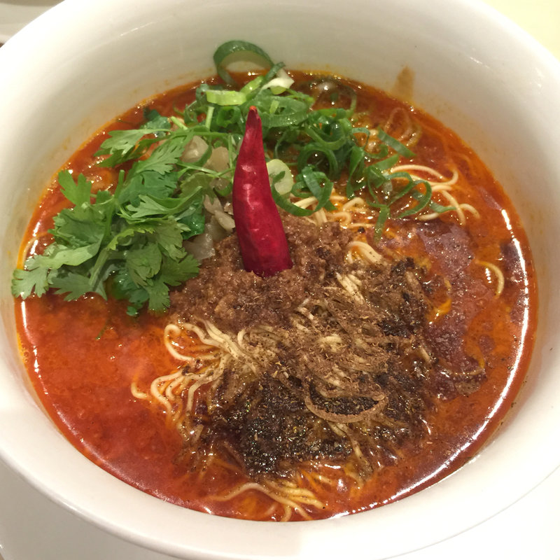 青鬼汁あり坦々麺(極上担々麺 香家 中目黒店)