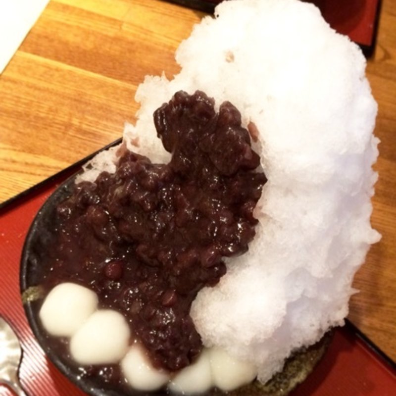 あずき 白玉トッピング(目白志むら)