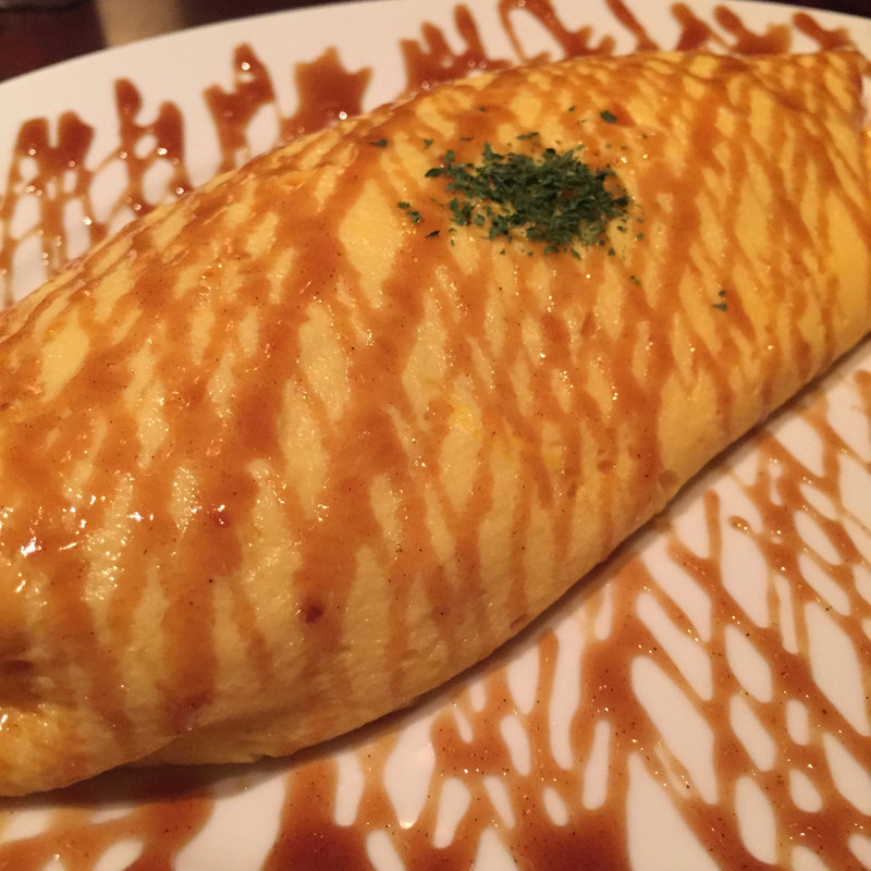 カニのオムレツリゾット(nakameguro 燻製 apartment)