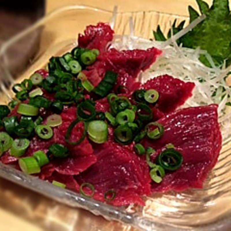 馬刺し(焼鳥 串処 鳥人)