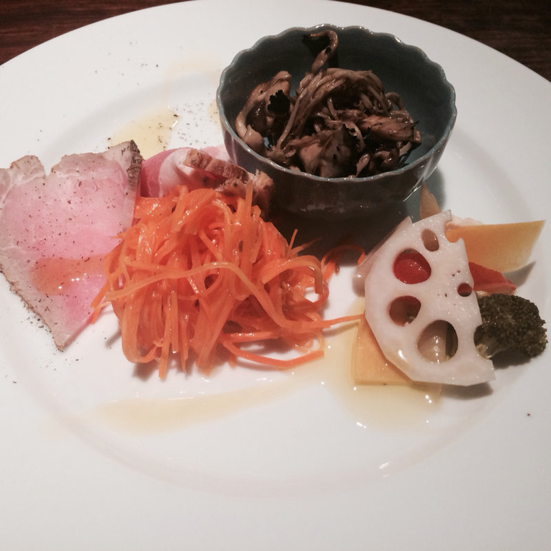 おばんざい 盛り合わせ(OnEdrop cafe.)