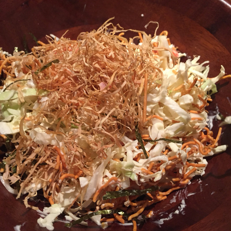 もんじゃサラダ(魚金 本店)