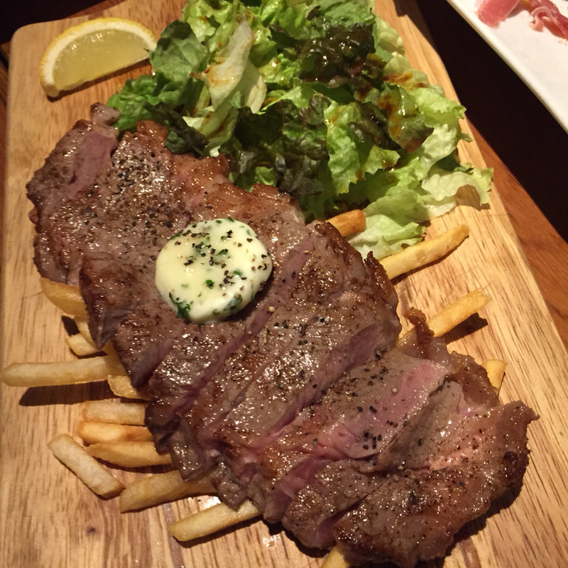 ビーフステーキ(フィッシュバール 篤 自由が丘店 )