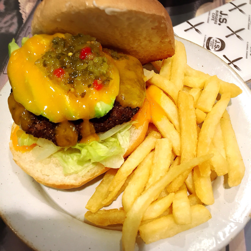 JSバーガー（ポテト付）(J.S. BURGERS CAFE ルミネ池袋店)