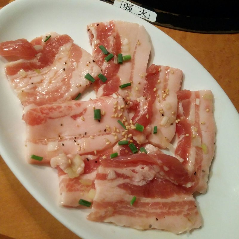 豚カルビ(ホルモン・ジンギスカン たたら （TATARA）)