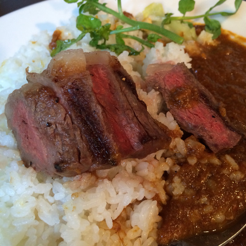 ステーキカレー(ＤＥＩＣＨＩＢＡ)