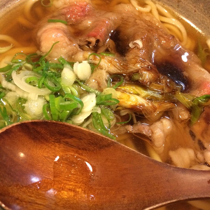 和牛肉うどん(うどん酒家　かみや )