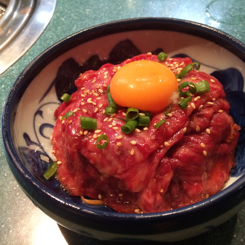 限定ユッケ丼(焼肉ハウス 大将軍 桜木町店 )