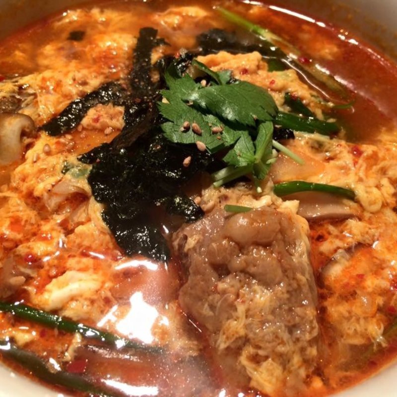 カルビクッパ(黒毛和牛焼肉めいげつ鶴橋本店)