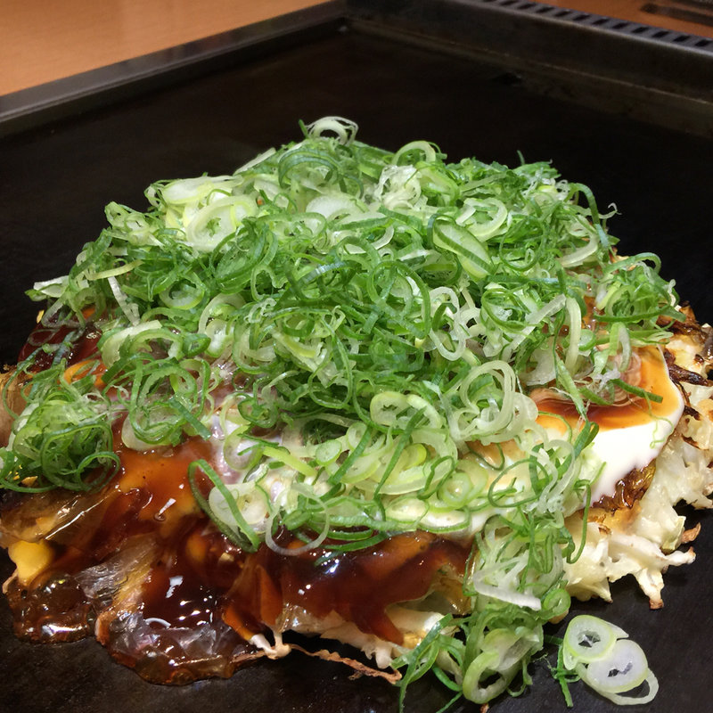 ぶた玉 ねぎトッピング(鶴橋風月 本店)